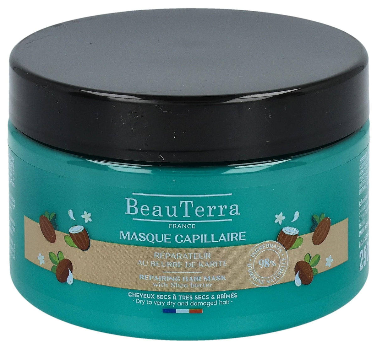 BeauTerra Maschera capelli riparatrice (250ml)
