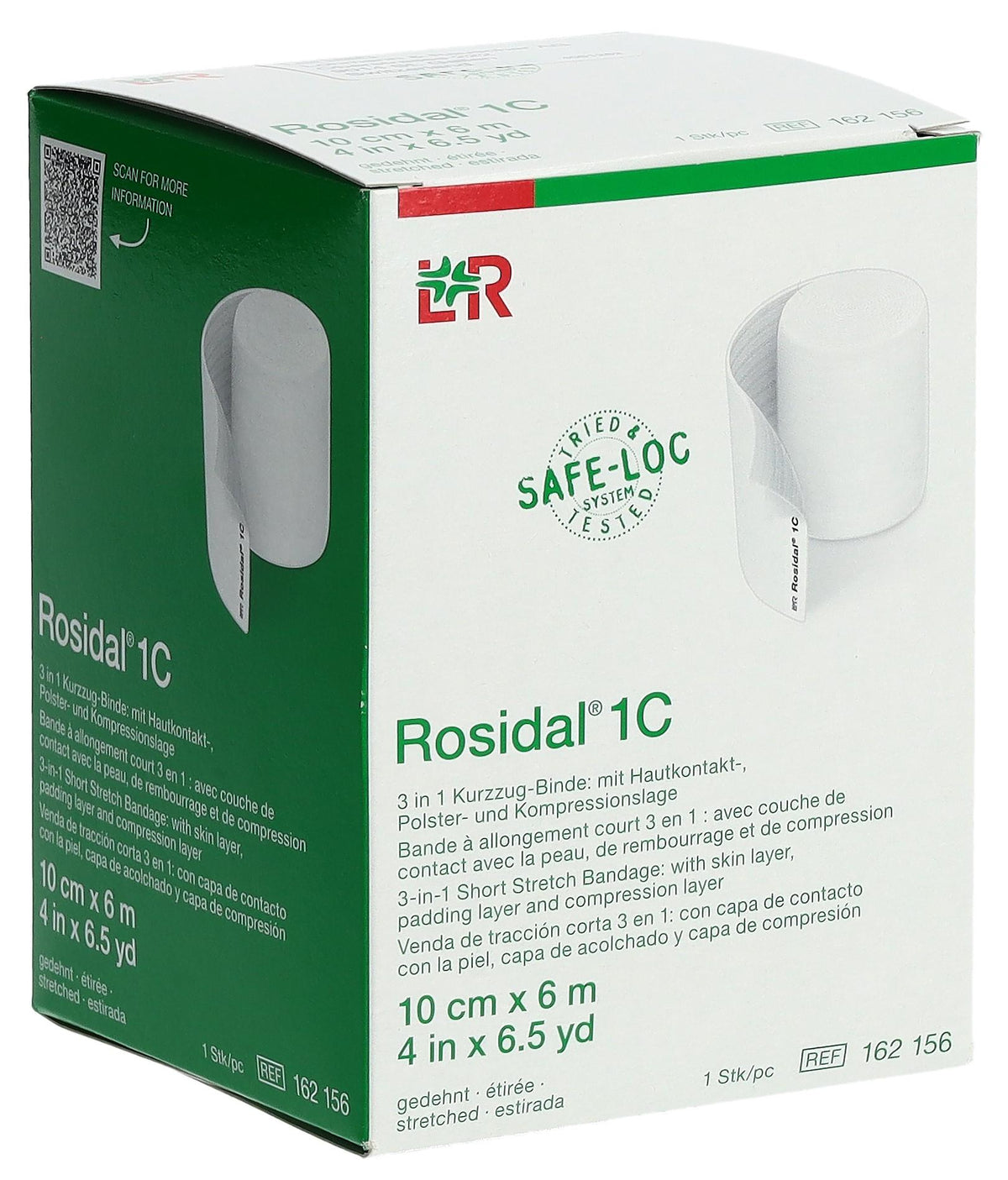 Rosidal 1C Binde 10cm x 6m (1 Stk)