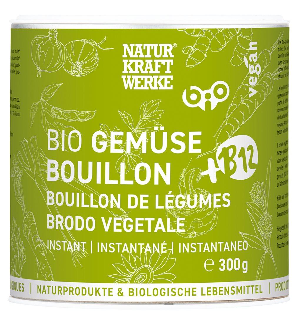 Naturkraftwerke Gemüsebouillon mit Vitamin B12 Bio (300g)