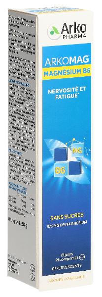Arkomag Magnesium + B6 Brausetabletten (21 Stk)