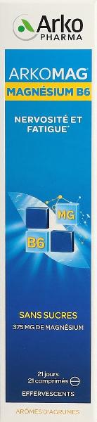 Arkomag Magnesium + B6 Brausetabletten (21 Stk)