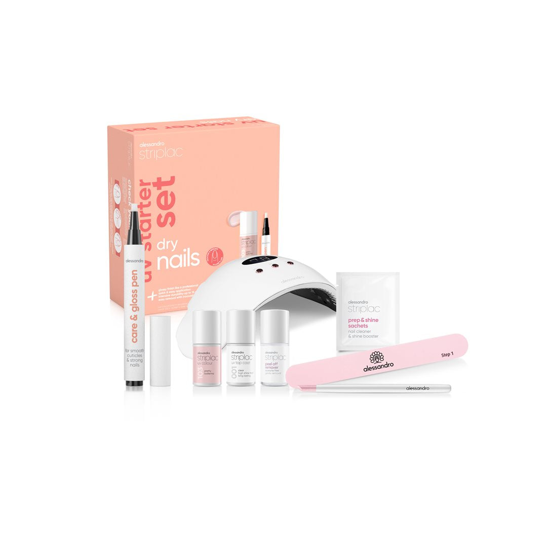 alessandro Striplac UV Starter Set Dry Nails 1 Farbe (1 Stk)