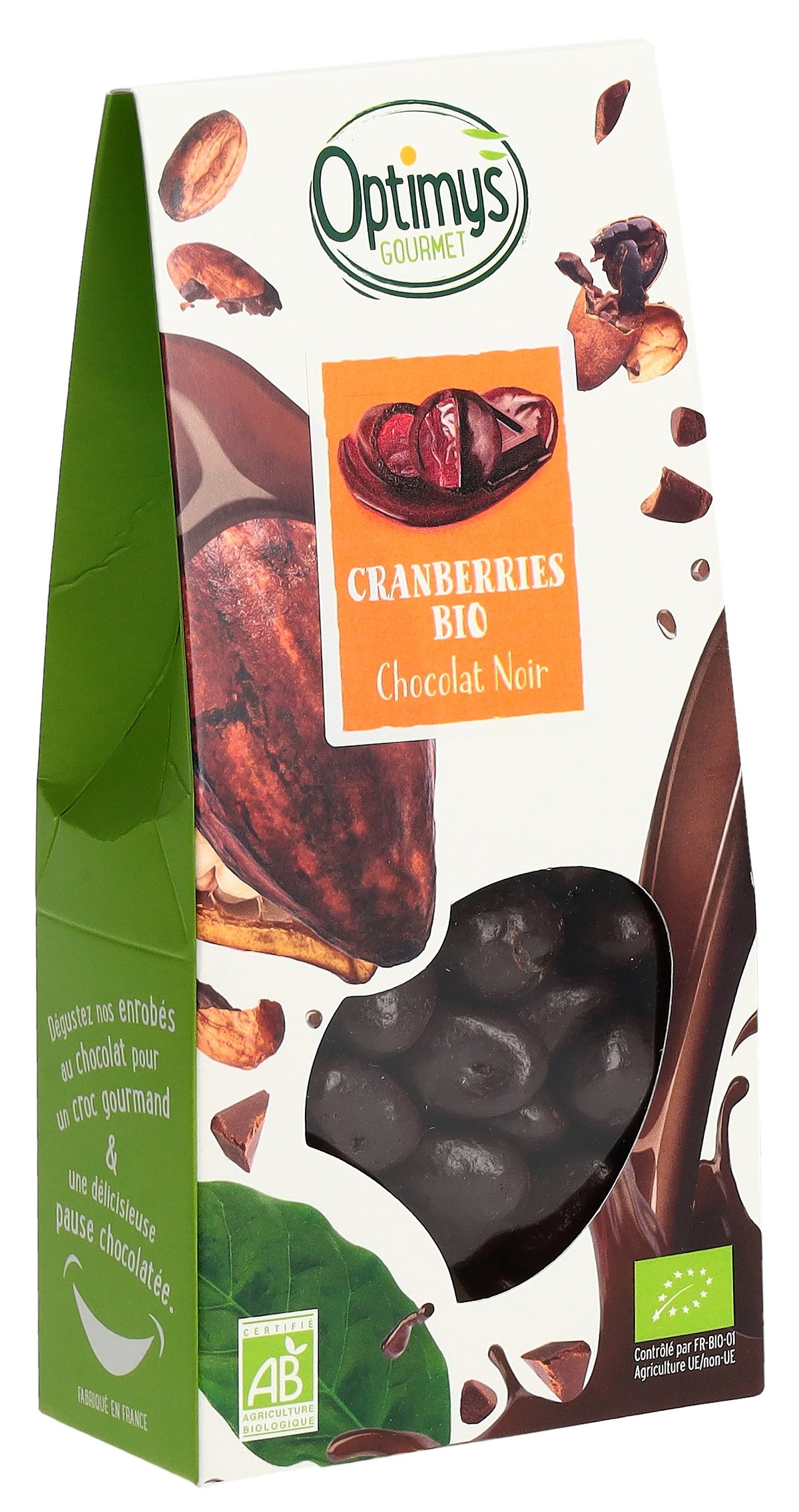 OPTIMYS Cranberries Choco (150g)