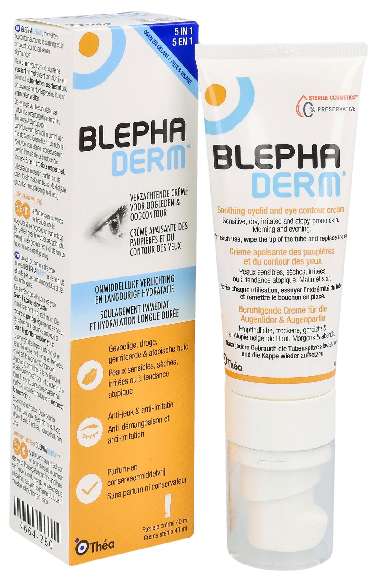 Blephaderm Crema lenitiva per palpebre (40ml)
