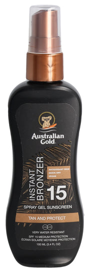 Australian Gold Spray Gel mit Bronzer LSF 15 (100ml)