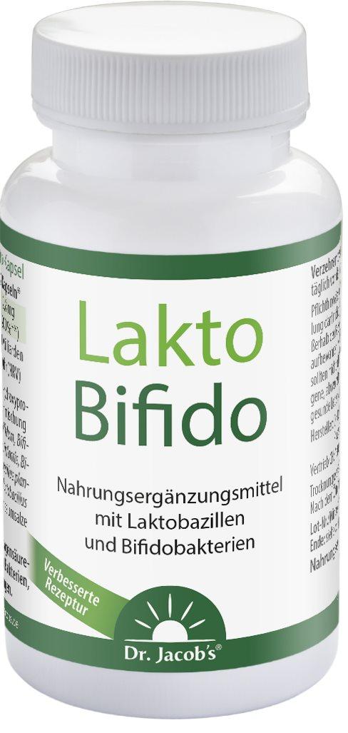 Dr. Jacobs LaktoBifido Darmflora Kapseln vegan (90 Stk)