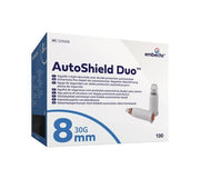 embecta AutoShield Duo Aiguilles de sécurité pour stylo 8mm (100 pces)
