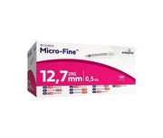 Micro-Fine U100 Insulin Syringes 0.5ml 12.7mm (100 pcs)