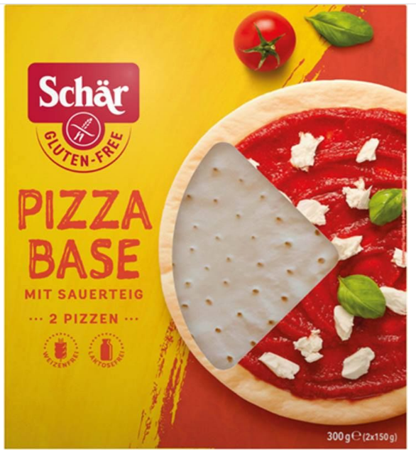 SCHÄR Pizzaböden glutenfrei (2 x 150g)