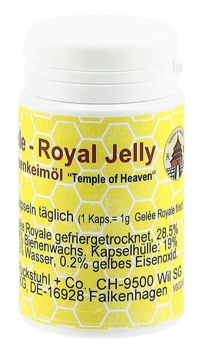 Gelée Royale Temple of Heaven Capsules with Wheat Germ Oil (32 pcs)