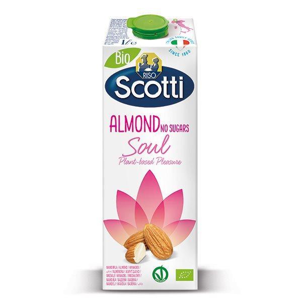 Scotti Boisson aux amandes Natural Bio sans sucre (1l)