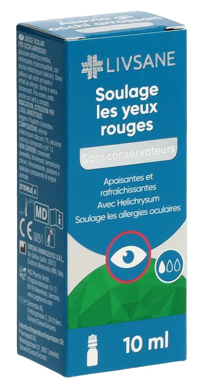 Livsane Augentropfen bei geröteten Augen (10ml)