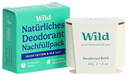 Wild Deodorant Stick Refill Fresh Cotton (40g)