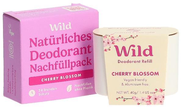 Wild Deodorant Stick Refill Cherry Blossom (40g)