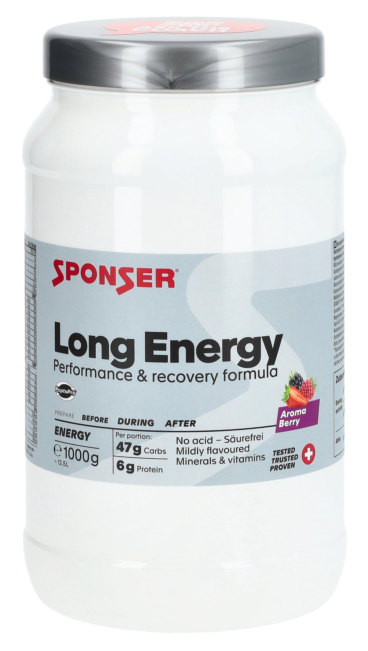 Sponser Long Energy Pulver Berry (1000g)