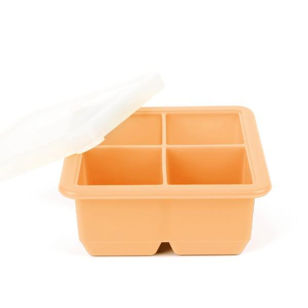 haakaa Freezer Tray for Breast Milk and Baby Food 5 compartments apricot (1 pc)