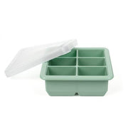haakaa Freezer Tray for Breast Milk and Baby Food 6 compartments green (1 pc)