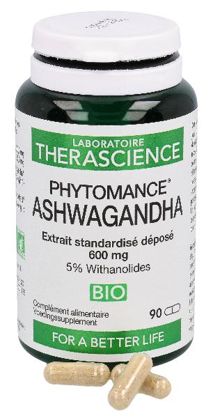 Phytomance Ashwagandha Organic Capsules (90 pcs)