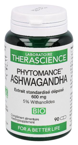 Phytomance Ashwagandha Organic Capsules (90 pcs)