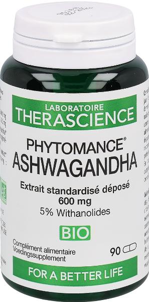 Phytomance Ashwagandha Organic Capsules (90 pcs)