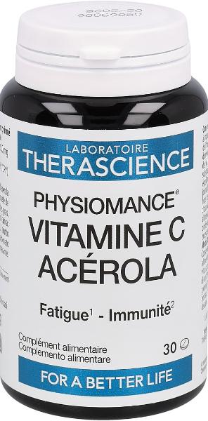 Physiomance Vitamin C Acerola Chewable Tablets (30 pcs)