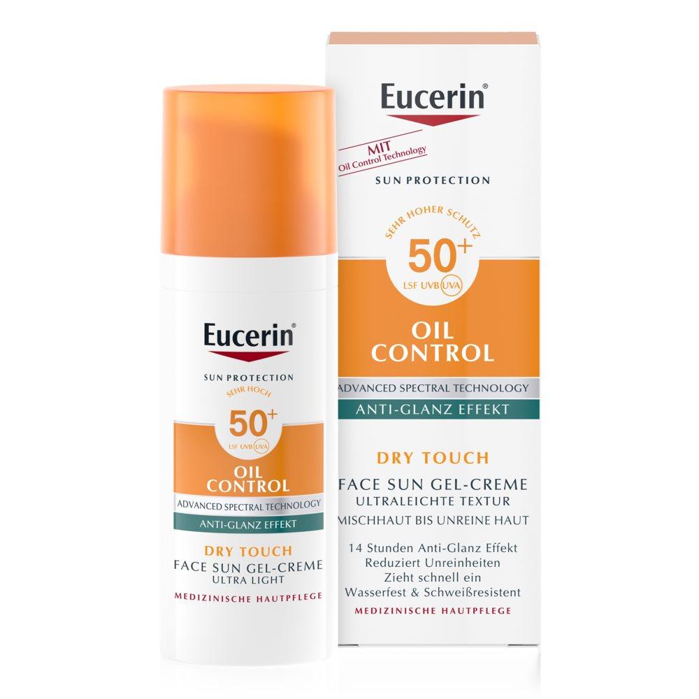 Eucerin Sun Face Oil Control Gel-Creme LSF 50+ (50ml)