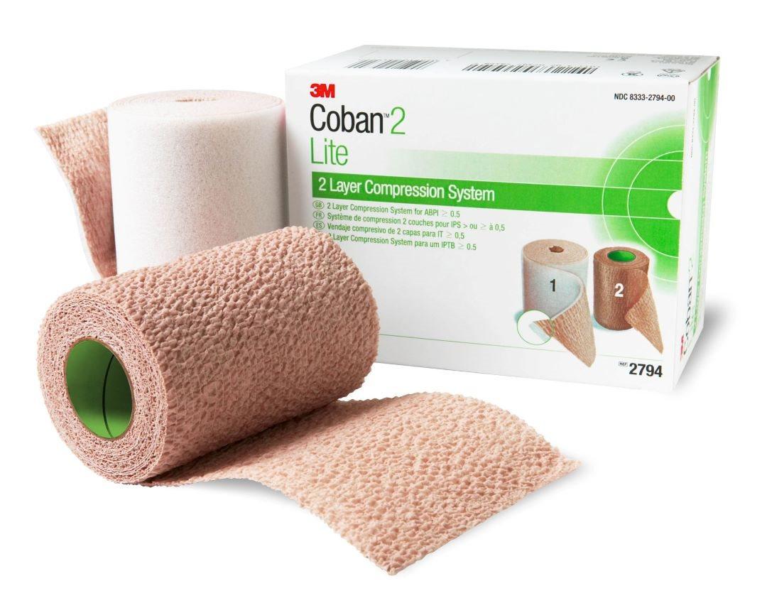 3M Coban 2 Lite Zwei-Lagen-Kompressionssystem (1 Set)