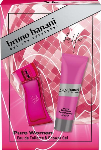 Bruno Banani Pure Woman Gift Set Eau de Toilette & Shower Gel (30ml + 50ml)