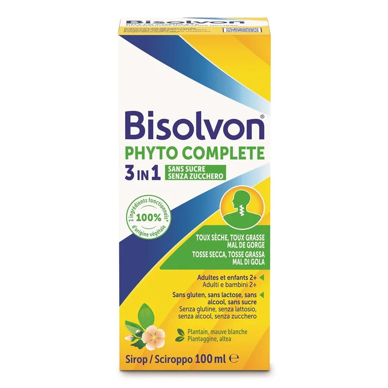 Bisolvon Phyto Complete Hustensirup zuckerfrei (100ml)