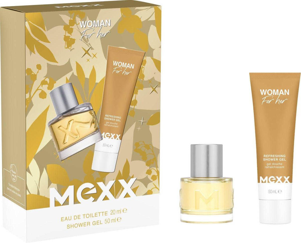 MEXX Woman Eau de Toilette für Damen mit Duschgel (1 Set)