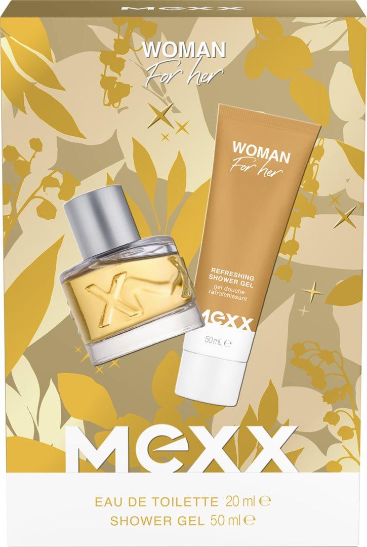 MEXX Woman Eau de Toilette für Damen mit Duschgel (1 Set)