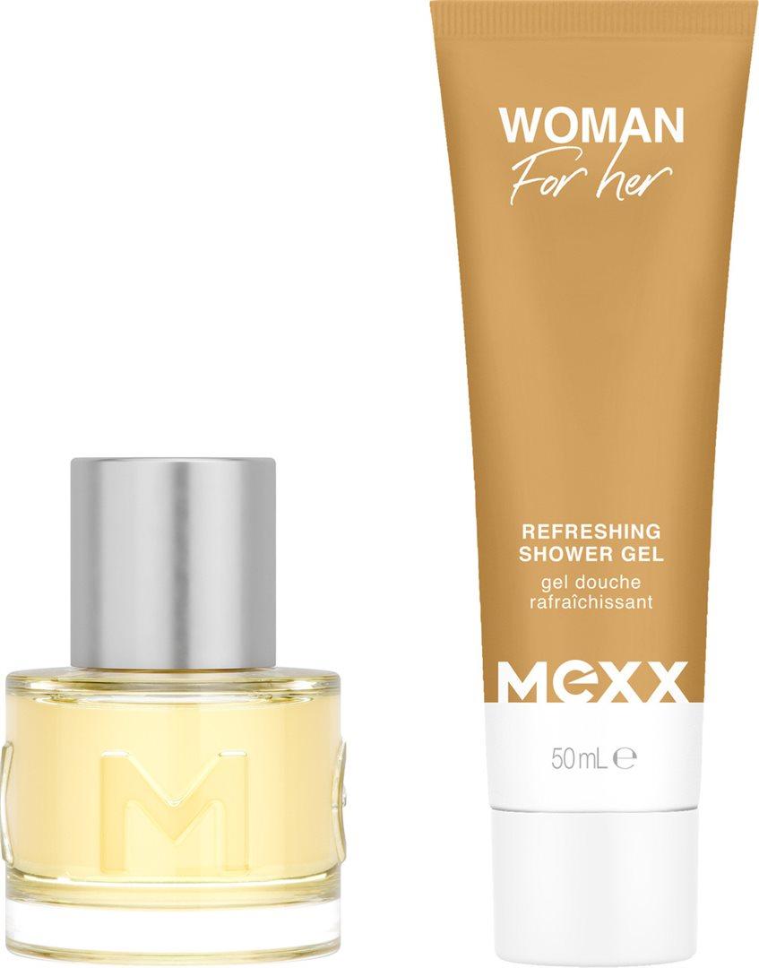 MEXX Woman Eau de Toilette für Damen mit Duschgel (1 Set)