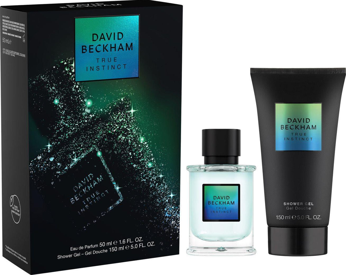 David Beckham True Instinct Set regalo Eau de Parfum 50ml + Gel doccia 150ml (2 pezzi)