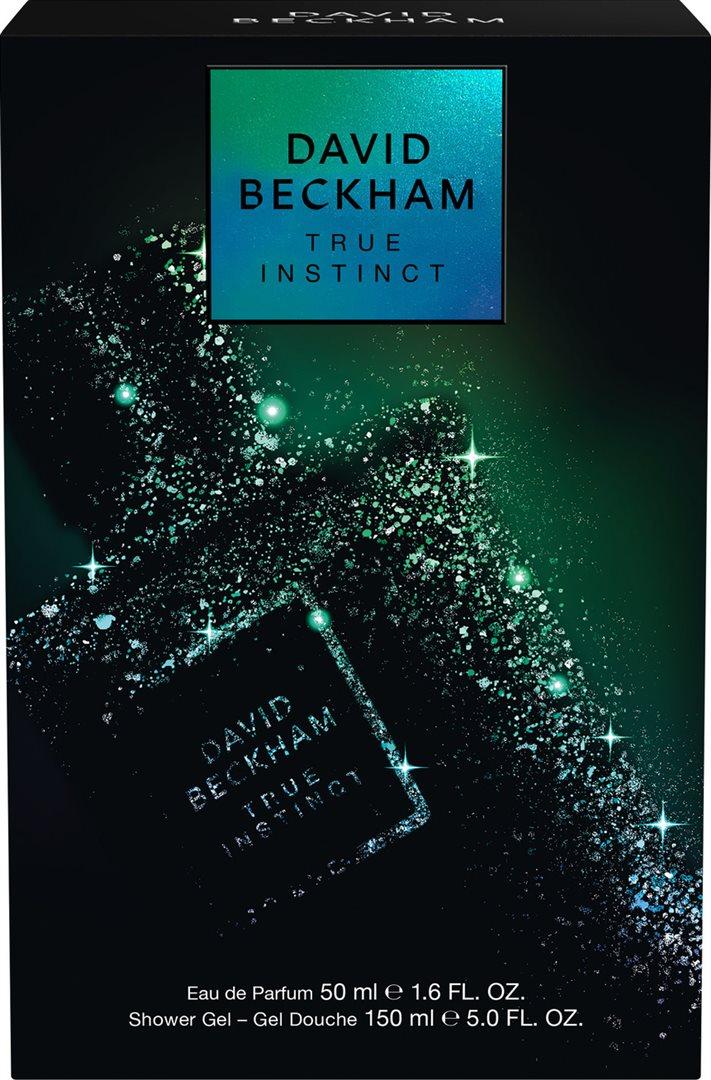 David Beckham True Instinct Set regalo Eau de Parfum 50ml + Gel doccia 150ml (2 pezzi)