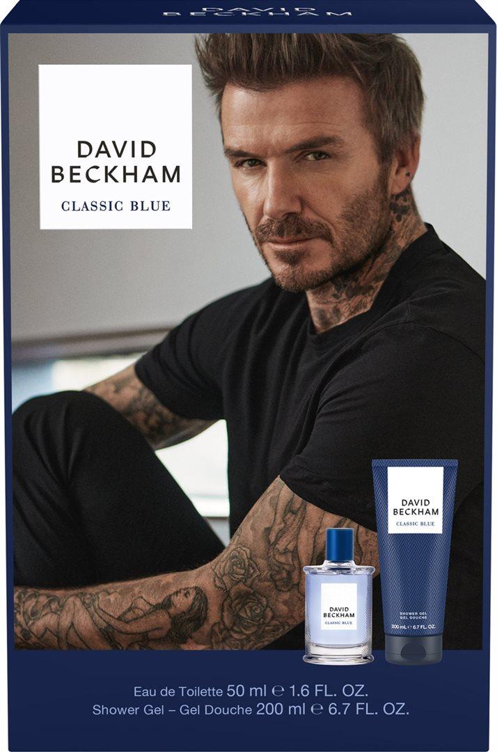 David Beckham Classic Blue Set regalo Eau de Toilette 50ml + Gel doccia 200ml (2 pezzi)