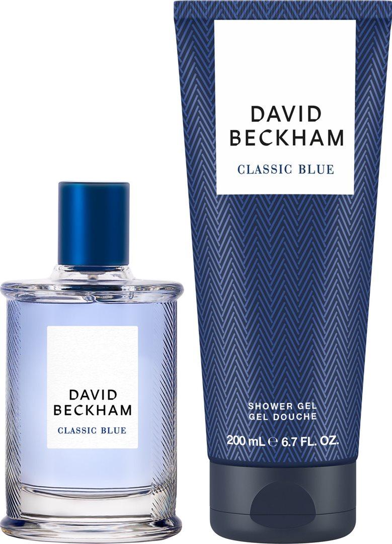 David Beckham Classic Blue Set regalo Eau de Toilette 50ml + Gel doccia 200ml (2 pezzi)