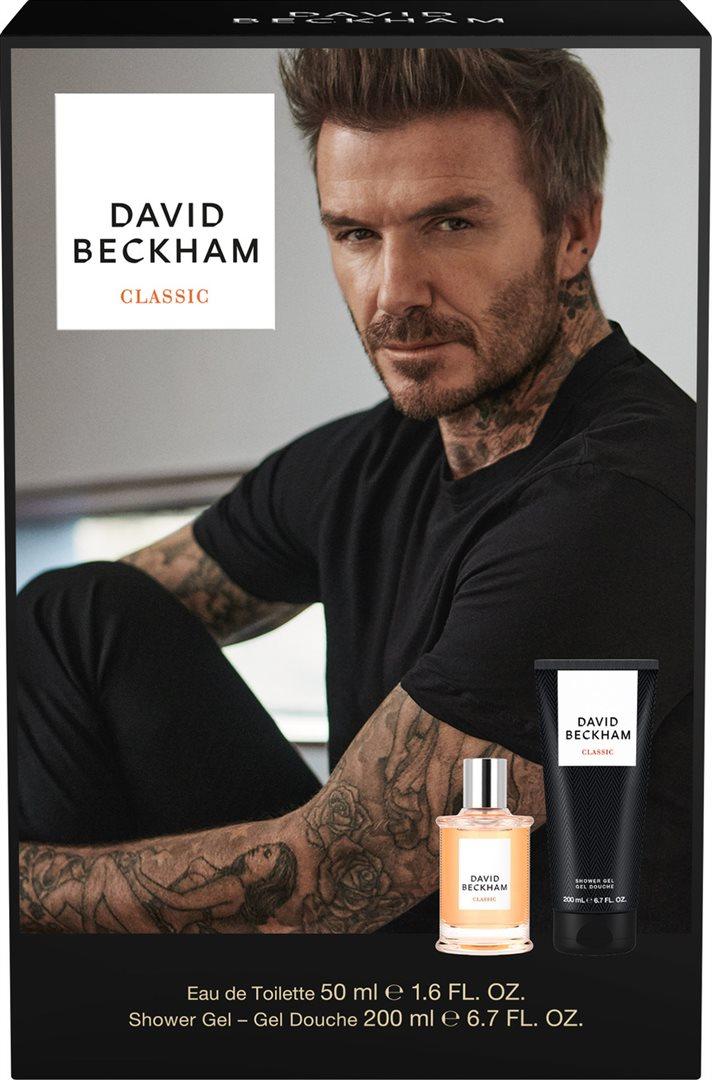 David Beckham Classic Set regalo Eau de Toilette 50ml + Gel doccia 200ml (2 pezzi)