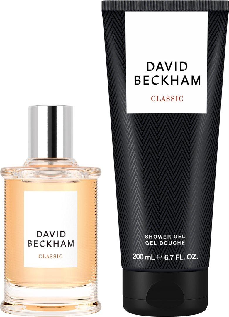 David Beckham Classic Set regalo Eau de Toilette 50ml + Gel doccia 200ml (2 pezzi)