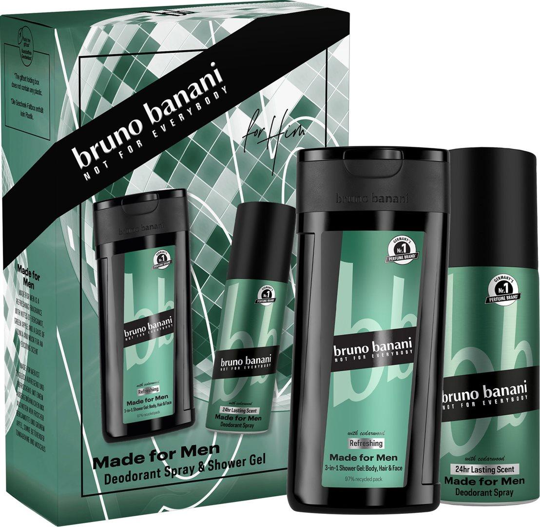 Bruno Banani Made for Men Gift Set Shower Gel & Deo (250ml + 150ml)