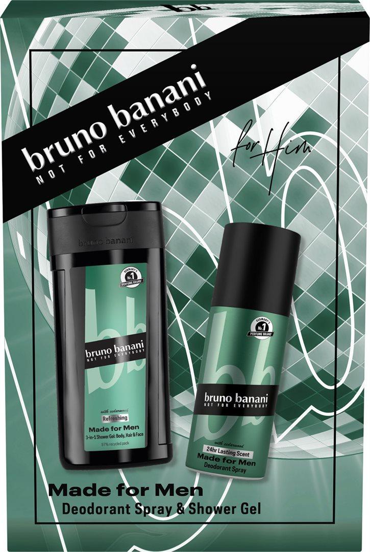 Bruno Banani Made for Men Gift Set Shower Gel & Deo (250ml + 150ml)