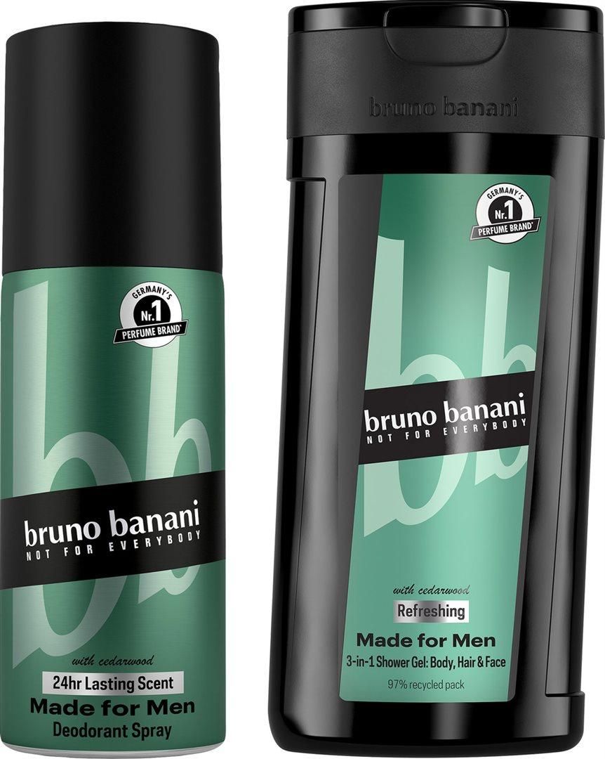 Bruno Banani Made for Men Gift Set Shower Gel & Deo (250ml + 150ml)