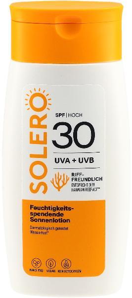 SOLERO Lait solaire hydratant SPF 30 (200ml)