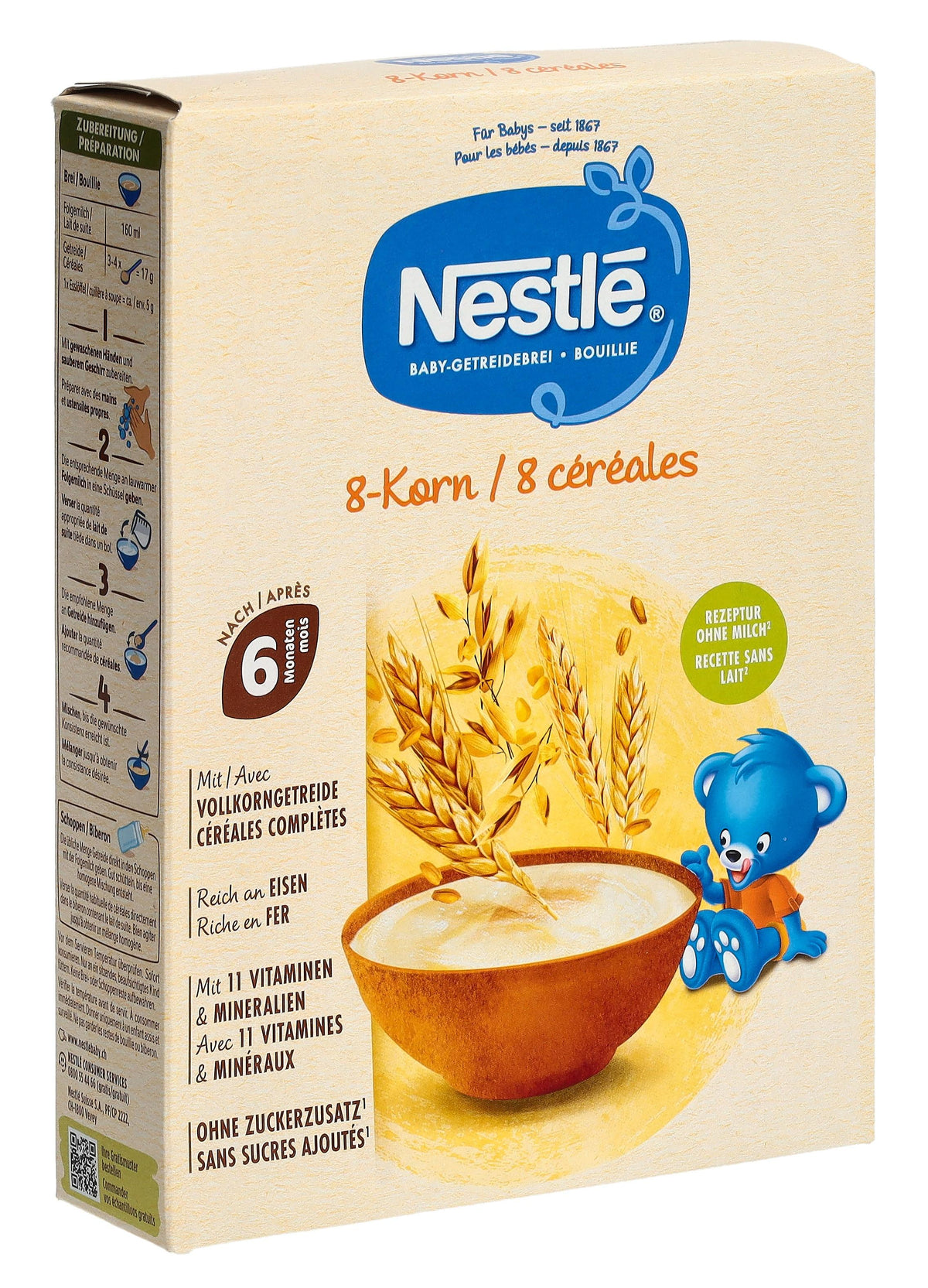 Nestle Baby Cereal 8 Grains (160g)