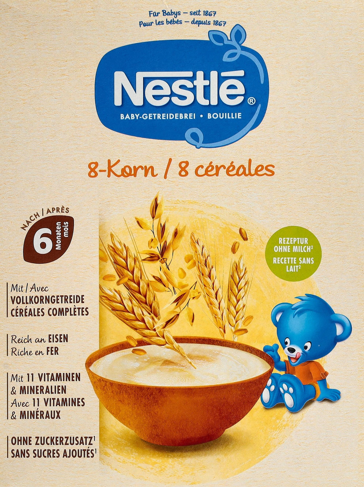 Nestle Baby Cereal 8 Grains (160g)