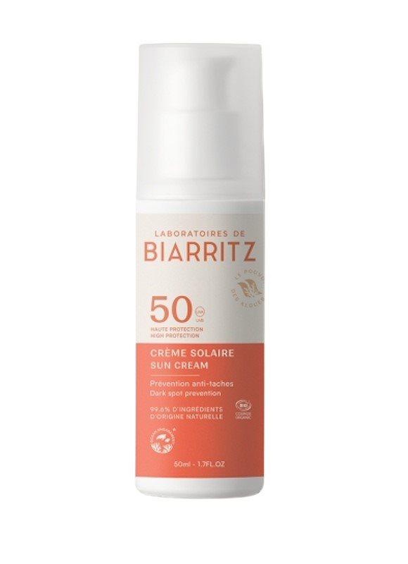 Biarritz Alga Maris Sonnencreme Gesicht LSF50 ohne Parfum (50ml)