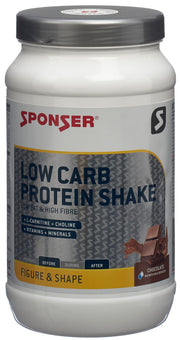 Sponser Low Carb Protein Shake Chocolate (500g)