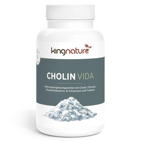 Kingnature Cholin Vida Kapseln 120mg (90 Stk)
