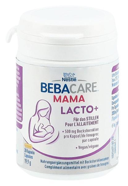 Bebacare Mama LACTO+ Bockshornklee Kapseln (28 Stk)