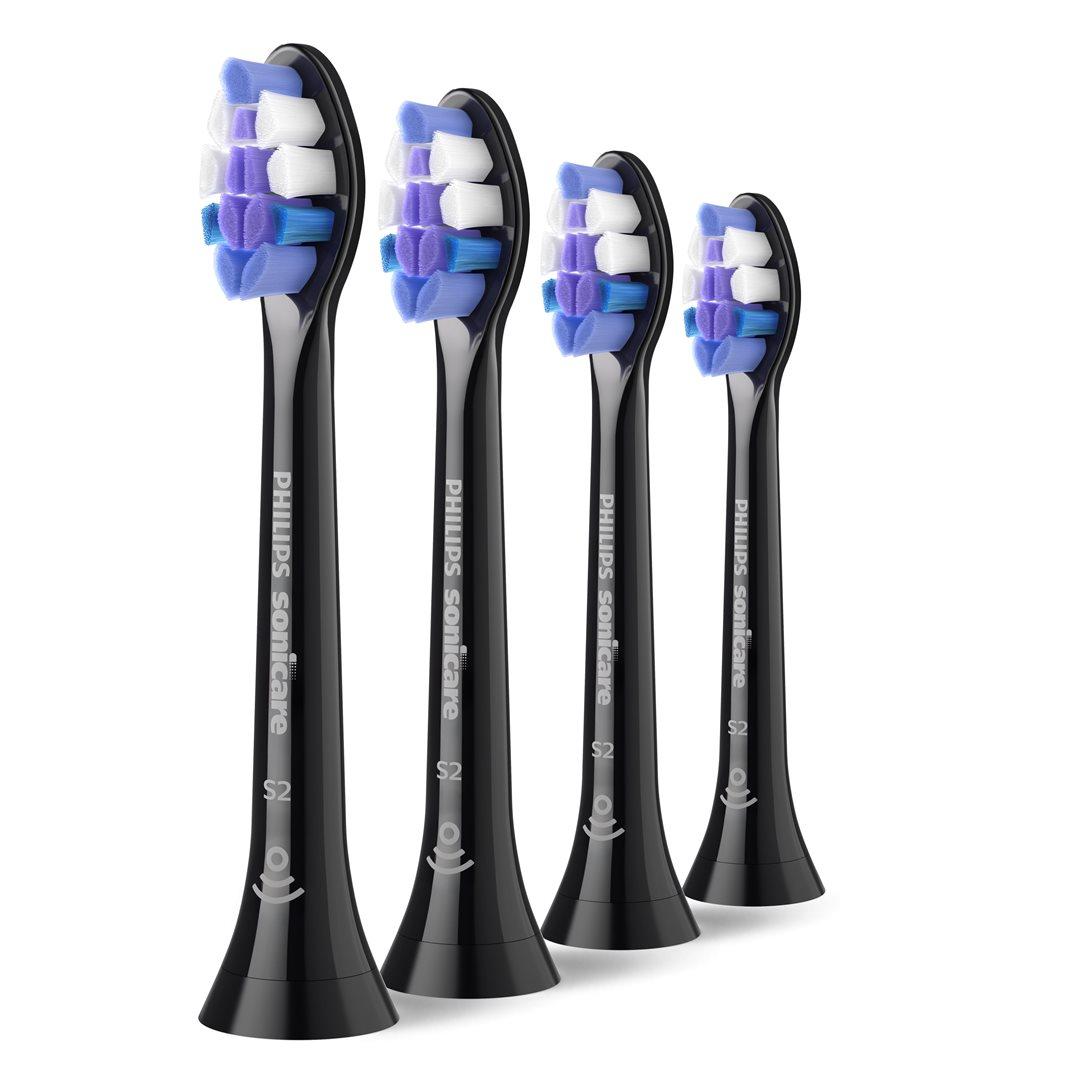 Philips Sonicare Sensitive Aufsteckbürsten schwarz (4 Stk)