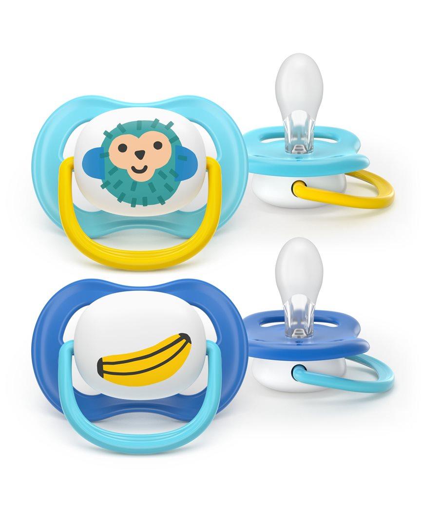 Philips Avent Ultra Air Nuggi 6-18 Monate Affe (2 Stk)